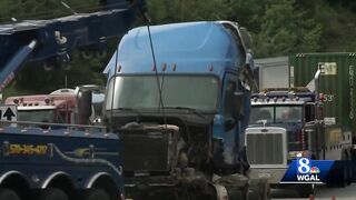 Interstate reopens after tractor-trailer crash