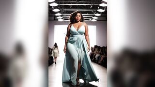 AI Plus Curvy Full Figured Models and Summer Fashion Show 2023 Part 2