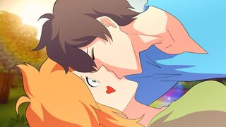 Love Curse - Steve Kisses Alex? Minecraft Anime