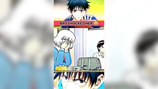 BRO SHOCKED HER ???? | #shorts #short #anime #trending #funny #edit