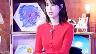 new jeans celebrity cover on IU pallete #newjeans