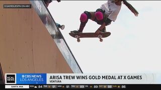 Arisa Trew takes home gold medal at X Games