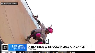 Arisa Trew takes home gold medal at X Games