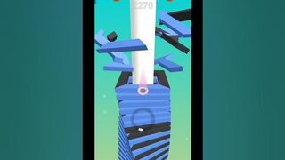 Stack Ball level 574 #stackball #games #gaming #nomigamer333 #tiktok #shorts