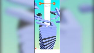 Stack Ball level 574 #stackball #games #gaming #nomigamer333 #tiktok #shorts