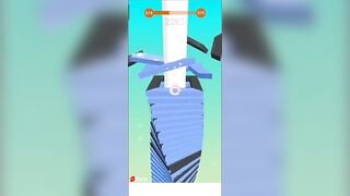 Stack Ball level 574 #stackball #games #gaming #nomigamer333 #tiktok #shorts