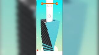 Stack Ball level 574 #stackball #games #gaming #nomigamer333 #tiktok #shorts