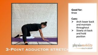 Knee Stretching Adduction Stretch