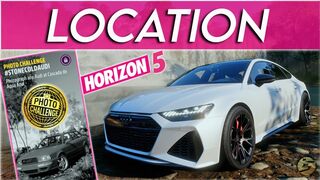 Forza Horizon 5 Photo Challenge STONE COLD AUDI Cascadas de Agua Azul FH5 LOCATION #STONECOLDAUDI