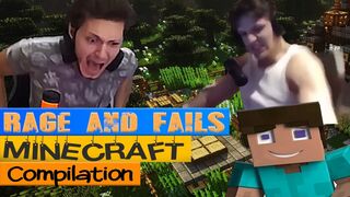 Minecraft Rage and Fails compilation 6