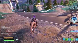 How to EASILY Travel distance while riding on wildlife Fortnite