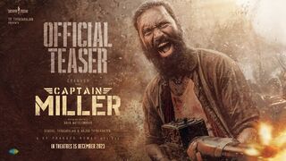 CAPTAIN MILLER -Teaser | Dhanush | Shivarajkumar, Sundeep Kishan, Priyanka Mohan | Arun Matheswaran