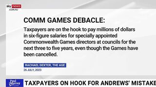 Taxpayers stuck with multi-year job costs despite Commonwealth Games cancellation