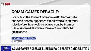 Taxpayers stuck with multi-year job costs despite Commonwealth Games cancellation