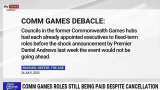 Taxpayers stuck with multi-year job costs despite Commonwealth Games cancellation