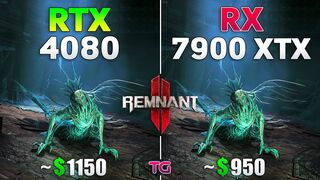 RTX 4080 vs RX 7900 XTX in Remnant 2 | 4K