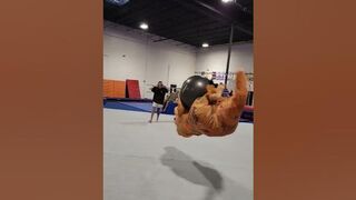 Trex Flips with yoga ball #trex #trexflips #trextricking #yogaballflips #cartfull