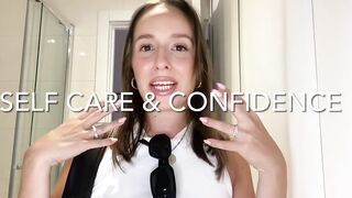 Holidays vlog - self care, yoga, morning routine, pool day & confidence tips ????????