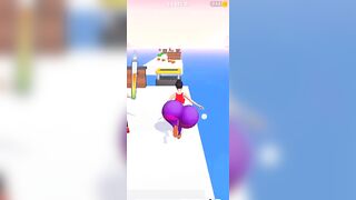 Twerk Race 3D full game play || Funny game Twerk race 3D || #Twerk