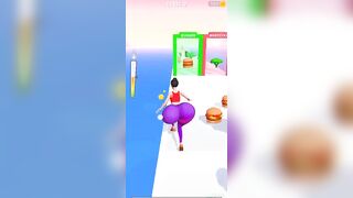 Twerk Race 3D full game play || Funny game Twerk race 3D || #Twerk