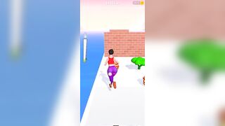 Twerk Race 3D full game play || Funny game Twerk race 3D || #Twerk