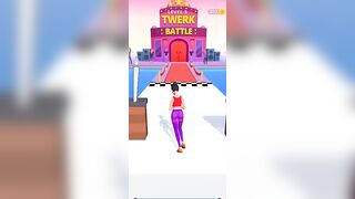 Twerk Race 3D full game play || Funny game Twerk race 3D || #Twerk