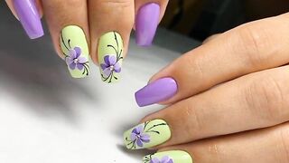 Attractive And Stylish Nail Compilation Unique Nail Polish 2023