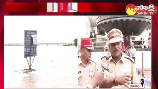 Yanam Floods 2023 | Flood Water at Yanam Beach Road | AP Floods |@SakshiTV