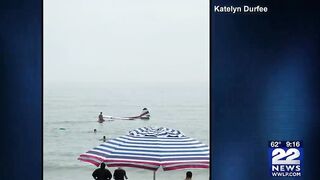 Small plane crashed in water off Hampton Beach