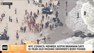 Body of missing 15-year-old swimmer found at Coney Island Beach