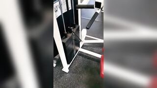 Shoulder Press Warm-up! #gym #shorts #stream #fit #tiktok #warmup #music #facts