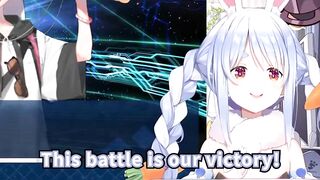 Pekora Used The Power Of God And Anime To Roll Arcueid In FGO【Hololive / Eng Sub】