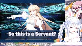 Pekora Used The Power Of God And Anime To Roll Arcueid In FGO【Hololive / Eng Sub】