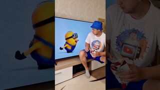 Minion and Boxtoxtv Funny Moment ???? #shorts #minions #funny #meme