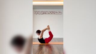 [엔젤요가] 파당구쉬타 다누라사나 #요가 #하타요가 #yoga #hathayoga #쇼츠