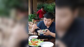 Sneaking into a big meal | TikTok Video|Eating Spicy Food and Funny Pranks|Funny Mukbang