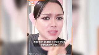 Phạm Thoại review BLACKPINK: Liên tục khẳng định Rosé dùng "kem trộn"