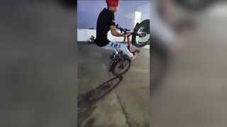 non gear cycle se wheelie Marne Ka challenge Diya Monty bhai ko challenge complete 50 subscriber