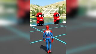 GTA 5 Epic Ragdolls/Spiderman Funny Compilation #715 (GTA5, Euphoria Physics, Funny Moments) #shorts