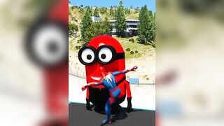 GTA 5 Epic Ragdolls/Spiderman Funny Compilation #715 (GTA5, Euphoria Physics, Funny Moments) #shorts