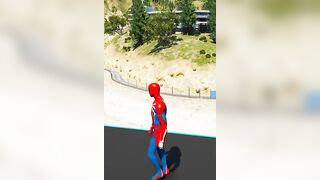 GTA 5 Epic Ragdolls/Spiderman Funny Compilation #715 (GTA5, Euphoria Physics, Funny Moments) #shorts