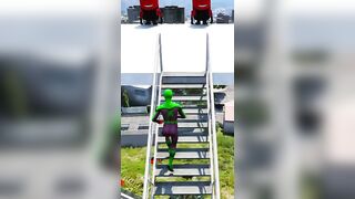 GTA 5 Epic Ragdolls/Spiderman Funny Compilation #432 (GTA5, Euphoria Physics, Funny Moments) #shorts