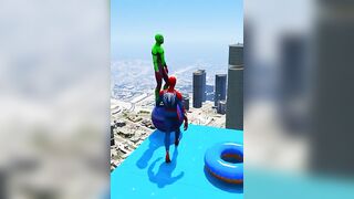 GTA 5 Epic Ragdolls/Spiderman Funny Compilation #714 (GTA5, Euphoria Physics, Funny Moments) #shorts