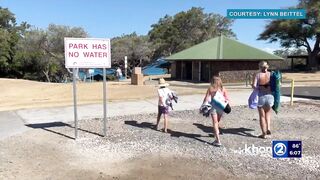 Water woes at Hawaii Island's Hapuna Beach