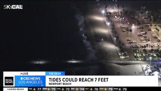 Orange County officials prepare for king tides along Newport Beach