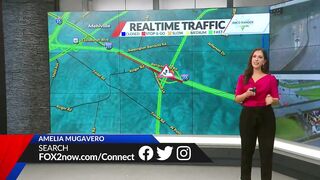 Tractor-trailer crash causes I-255 EB lane closures