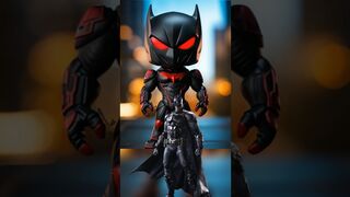 miniature Batman with several unique models #short #marvel #superheroes