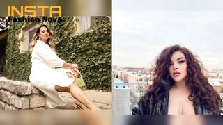 Ana cloudia vs Ana sivona Hottest models | Instaagram models | curvy models.