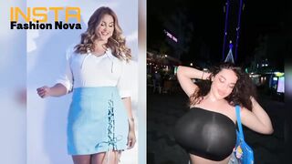 Ana cloudia vs Ana sivona Hottest models | Instaagram models | curvy models.