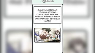 Gelood demi makanan diskon? Anime #shorts